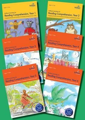 Brilliant Activities for Reading Comprehension Series (2nd Ed): Engaging Stories and Activities to Develop Comprehension Skills - Charlotte Makhlouf - cover