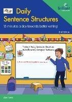Daily Sentence Structures: 15 minutes a day towards better writing! - Alec Lees - cover