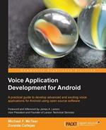 Voice Application Development for Android