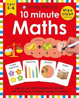 10 Minute Maths - Priddy Books,Roger Priddy - cover