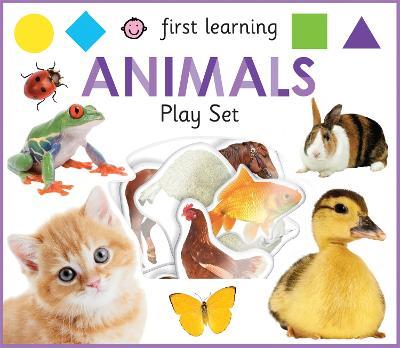First Learning Animals Play Set - Roger Priddy - cover