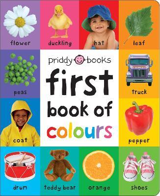 First 100 Book of Colours - Priddy Books,Roger Priddy - cover