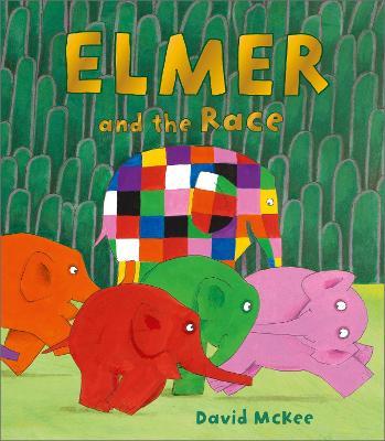 Elmer and the Race - David McKee - cover
