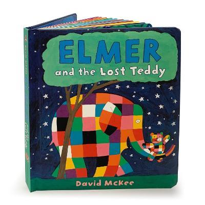 Elmer and the Lost Teddy: Board Book - David McKee - cover
