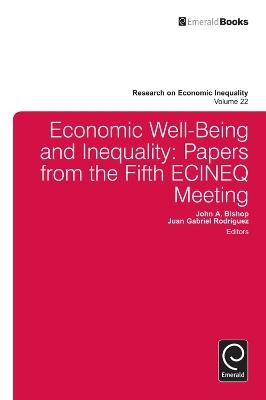 Economic Well-Being and Inequality: Papers from the Fifth ECINEQ Meeting - cover