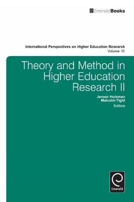 Theory and Method in Higher Education Research II - cover