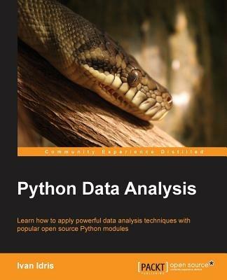 Python Data Analysis - Ivan Idris - cover
