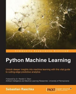 Python Machine Learning - Sebastian Raschka - cover