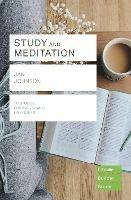 Study and Meditation (Lifebuilder Study Guides) - Jan Johnson - cover