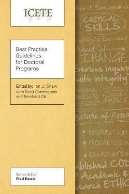 Best Practice Guidelines for Doctoral Programs - cover