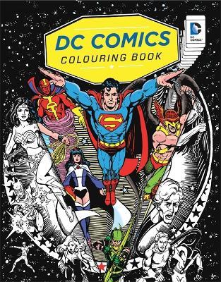 DC Comics Colouring Book - cover