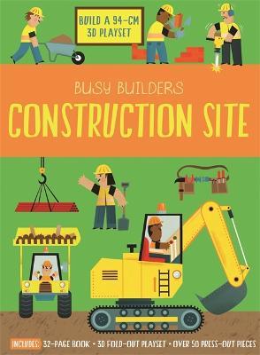 Busy Builders Construction Site - Chris Oxlade - cover