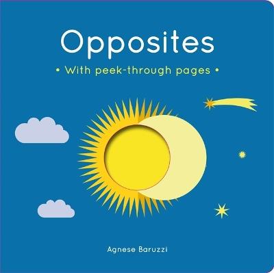 Opposites: A board book with peek-through pages - cover