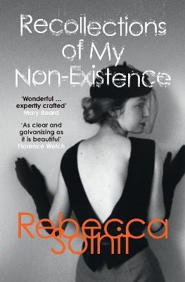 Recollections of My Non-Existence - Rebecca Solnit - cover