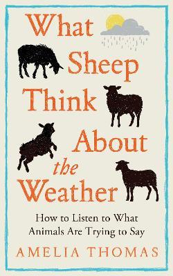 What Sheep Think About the Weather: How to listen to what animals are trying to say - The perfect stocking filler for the animal lover in your life - Amelia Thomas - cover