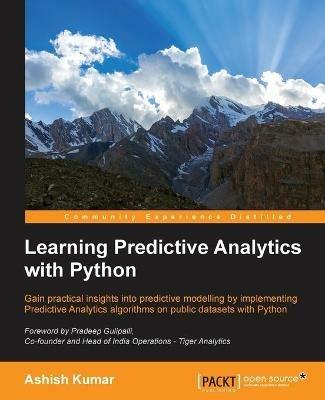 Learning Predictive Analytics with Python - Ashish Kumar - cover