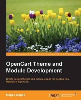 OpenCart Theme and Module Development - Rupak Nepali - cover