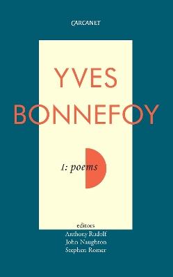 Poems - Yves Bonnefoy - cover