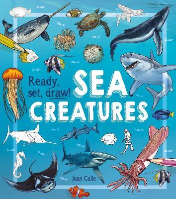 Ready, Set, Draw! Sea Creatures - Juan Calle,William Potter - cover
