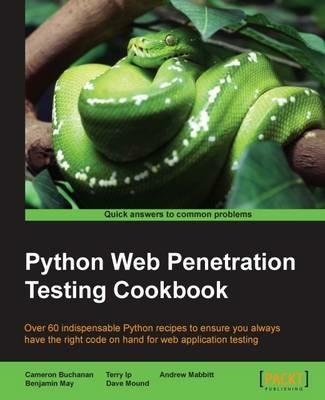 Python Web Penetration Testing Cookbook - Cameron Buchanan,Terry Ip,Andrew Mabbitt - cover