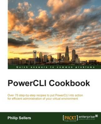 PowerCLI Cookbook - Philip Sellers - cover