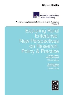 Exploring Rural Enterprise: New Perspectives on Research, Policy & Practice - cover