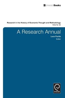 A Research Annual - cover