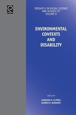 Environmental Contexts and Disability - cover