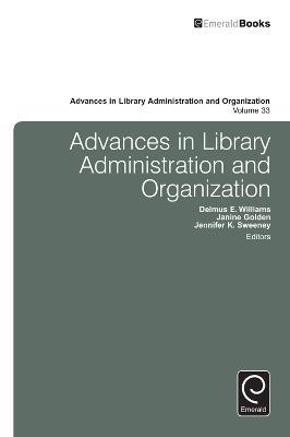 Advances in Library Administration and Organization - cover