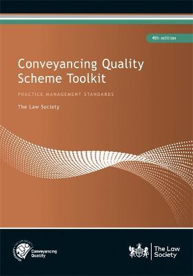 Conveyancing Quality Scheme Toolkit - The Law Society - cover