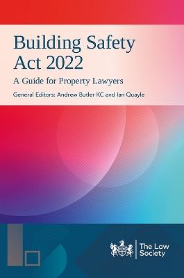 Building Safety Act 2022 in Practice: A guide for property lawyers - cover