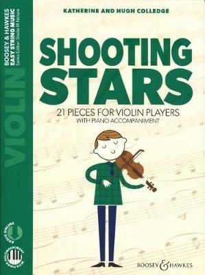 Shooting Stars: 21 Pieces for Violin Players - cover