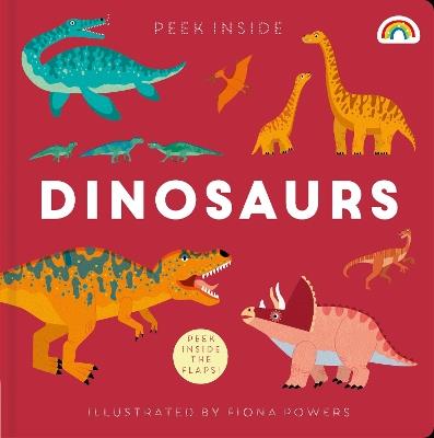 Peek Inside - Dinosaurs - cover