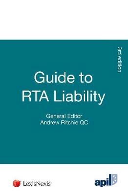 APIL Guide to RTA Liability - cover