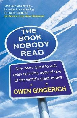 The Book Nobody Read - Owen Gingerich - cover