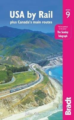 USA by Rail: plus Canada's main routes - John Pitt - cover