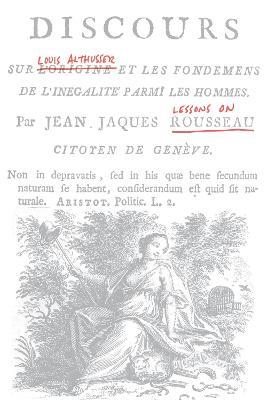Lessons on Rousseau - Louis Althusser - cover