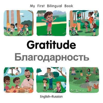 My First Bilingual Book–Gratitude (English–Russian) - Patricia Billings - cover