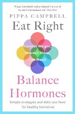 Eat Right, Balance Hormones - Pippa Campbell - cover