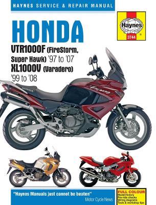Honda VTR1000F (FireStorm, Super Hawk) (97 - 07) & XL1000V (Varadero) (99 - 08) Haynes Repair Manual - Haynes Publishing - cover