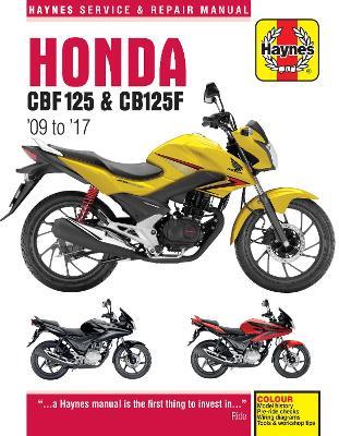 Honda CBF125 & CB125F ('09 To '17) - Phil Mather - cover