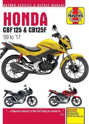 Honda CBF125 & CB125F ('09 To '17) - Phil Mather - cover
