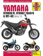 Yamaha XT660 & MT-03 (04 - 11) Haynes Repair Manual: 2004-2011