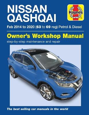 Nissan Qashqai Petrol & Diesel (Feb '14-'20) 63 to 69 - Peter Gill - cover