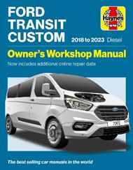 Ford Transit Tourneo Custom 2018-2023 Diesel: Owners Workshop Manual - Now includes additional online repair data