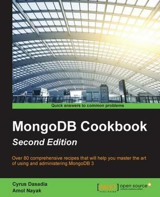MongoDB Cookbook - - Cyrus Dasadia,Amol Nayak - cover