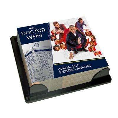 Doctor Who Desk Block 2019 Calendar - Page a Day Desk Block Format - cover