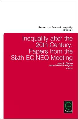 Inequality after the 20th Century: Papers from the Sixth ECINEQ Meeting - cover