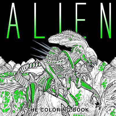 Alien: The Coloring Book - Titan Books - cover