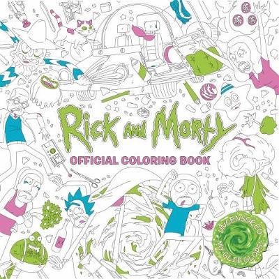 Rick and Morty Official Coloring Book - Titan Books - cover